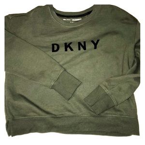 DKNY Sport Sweatshirt - Olive Green - L